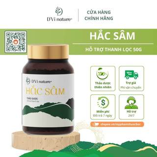 Hắc sâm DVi nature thanh lọc cơ thể, thải độc tố, tiêu viêm, lưu thông khí huyết và da dẻ hồng hào