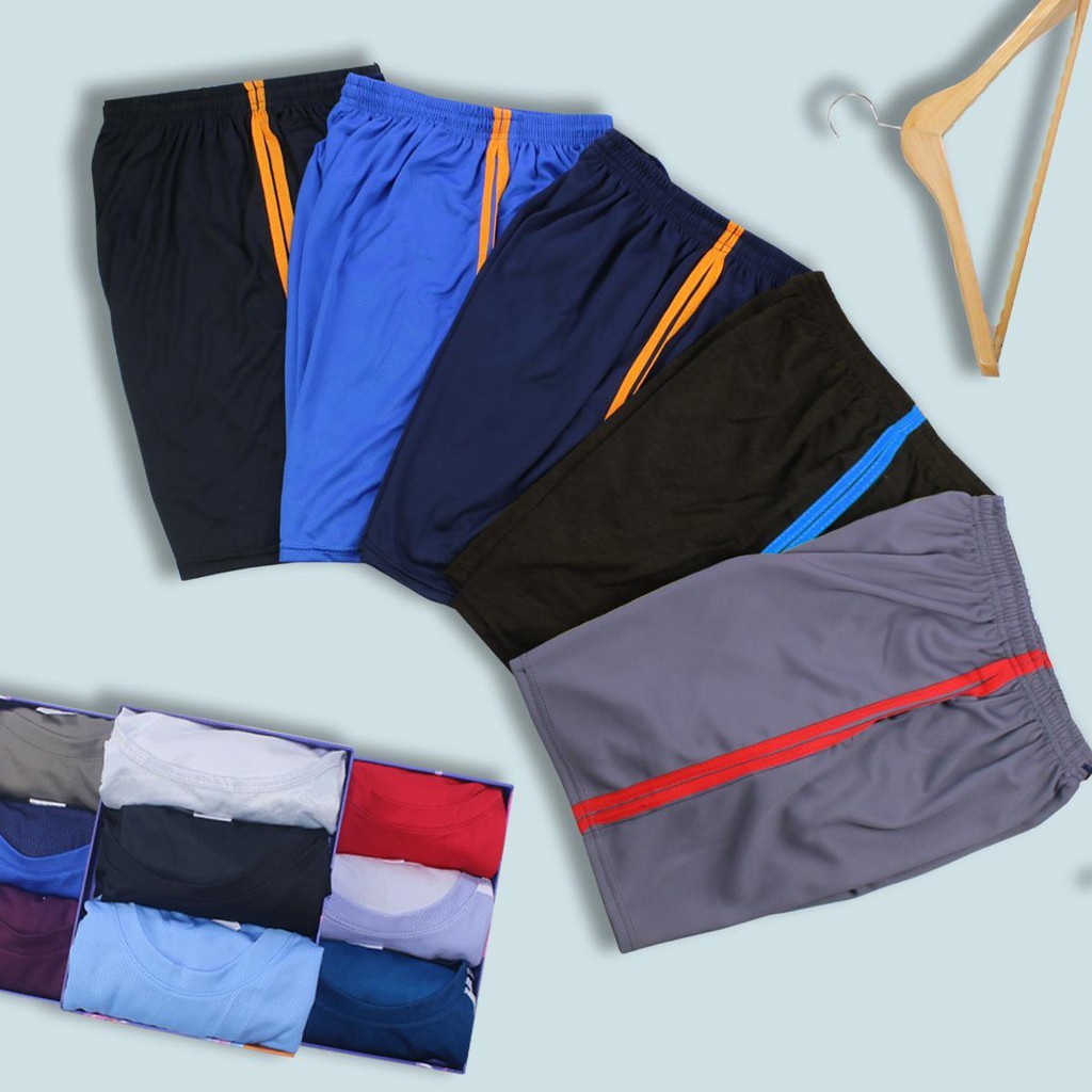 COMBO 5 QUẦN ĐÙI THUN NAM 3 Mặc nhà Kiểu dáng thể thao - Bình Dân