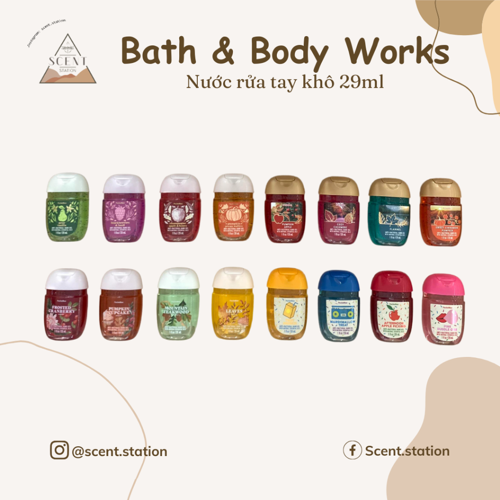 Nước rửa tay khô Bath & Body Works 29ml