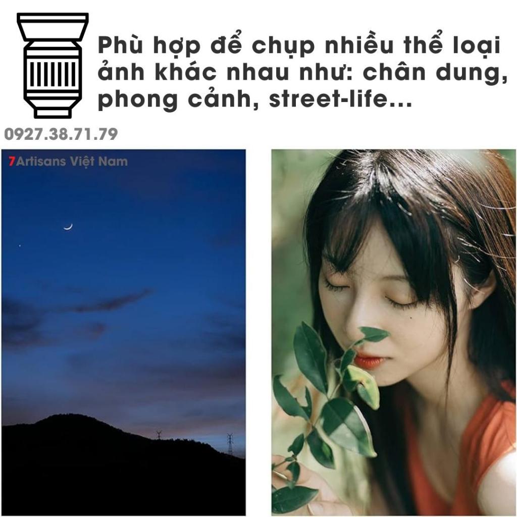 Ống kính 7Artisans 50mm F0.95 - Lens chân dung xoá phông mù mịt : Fujifilm, Sony, Canon EOS M, Canon R, Nikon Z và M4/3