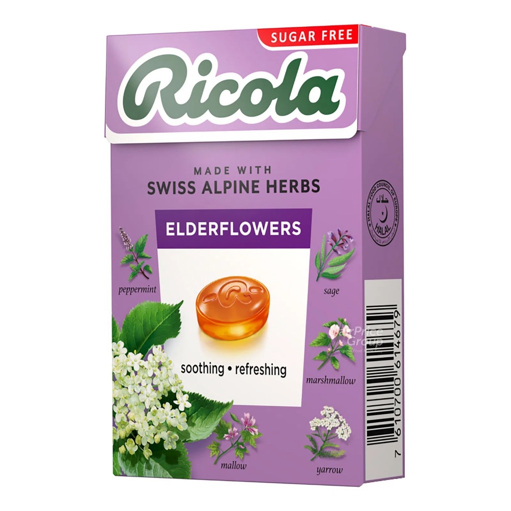 Kẹo thảo mộc không đường Ricola