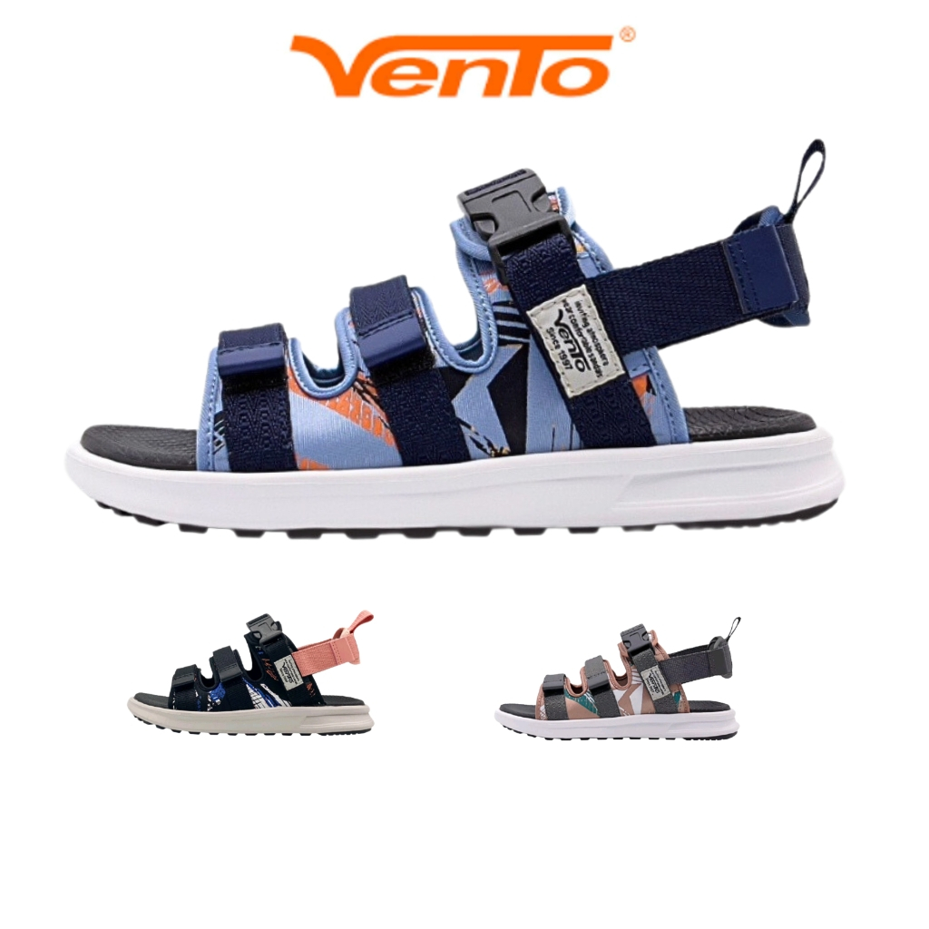 Giày sandal Vento chính hãng Nb-126 X, dép quai hậu nữ nhẹ êm bền chắc chắn không gây hôi chân quai dán xé dễ điều chỉnh
