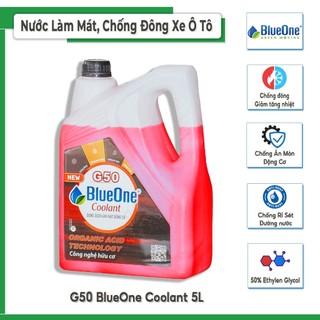 Nước làm mát ô tô g50 5l blueone coolant