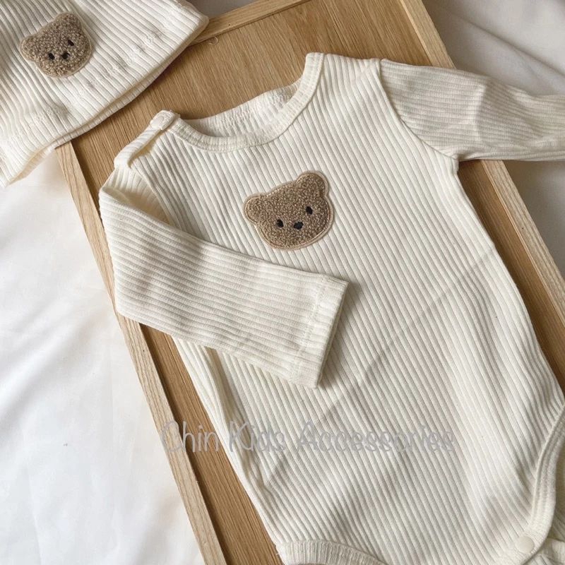 Bodysuit dài tay kèm mũ củ tỏi cho bé