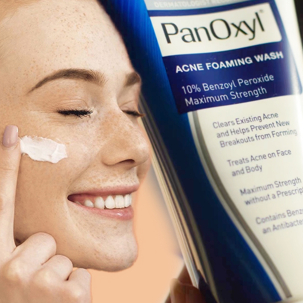 Sữa rửa mặt PanOxyl Acne Foaming Wash Benzoyl Peroxide 10% Maximum Strength 156g