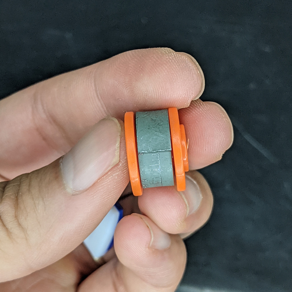 Combo cuốn chì silicon, chì chia vạch nhỏ, gọn nhẹ câu cá nhát