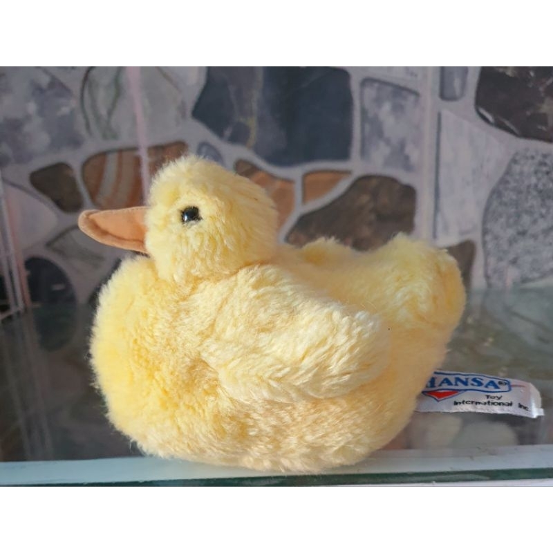 Thú bông vịt giống thật, tem Hansa