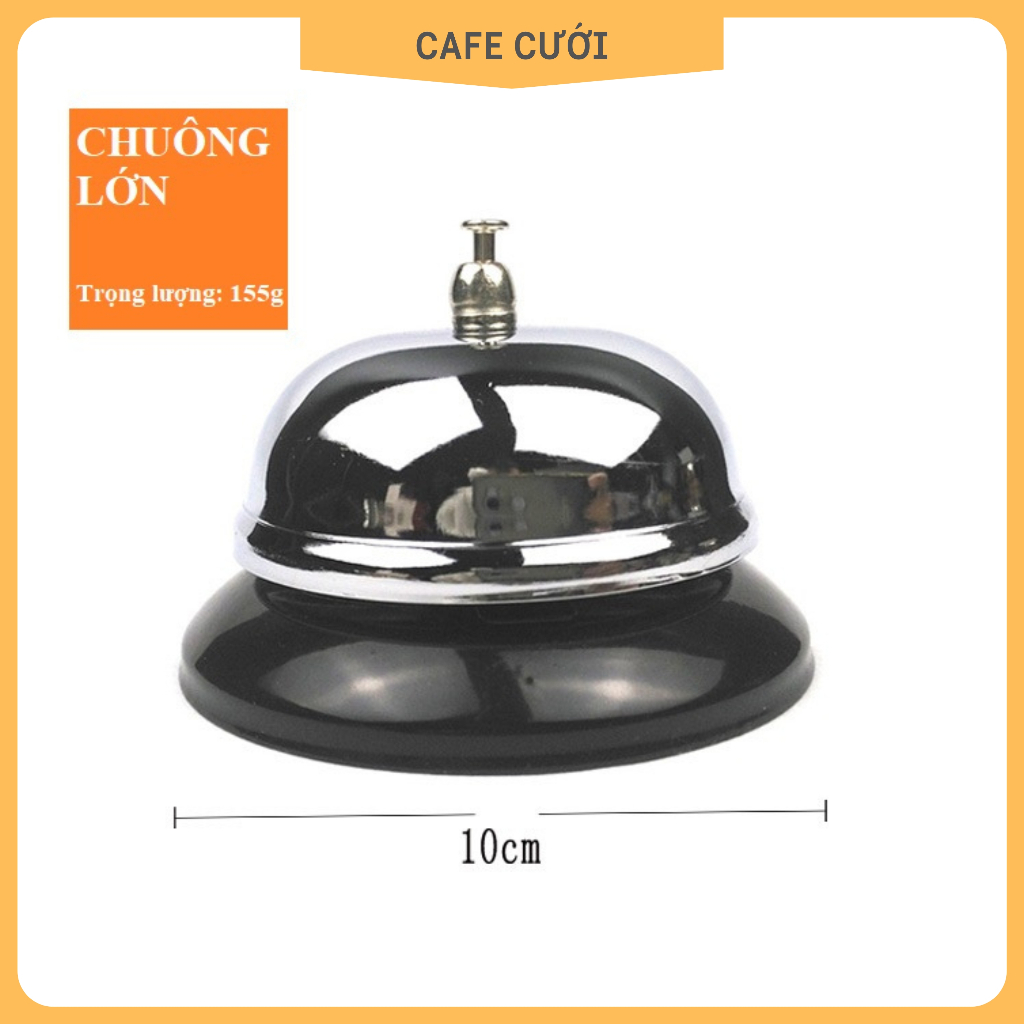 Chuông bấm để bàn, chuông báo khách, gọi phục vụ, báo ra đồ ăn cho nhà hàng quán cà phê tiện lợi