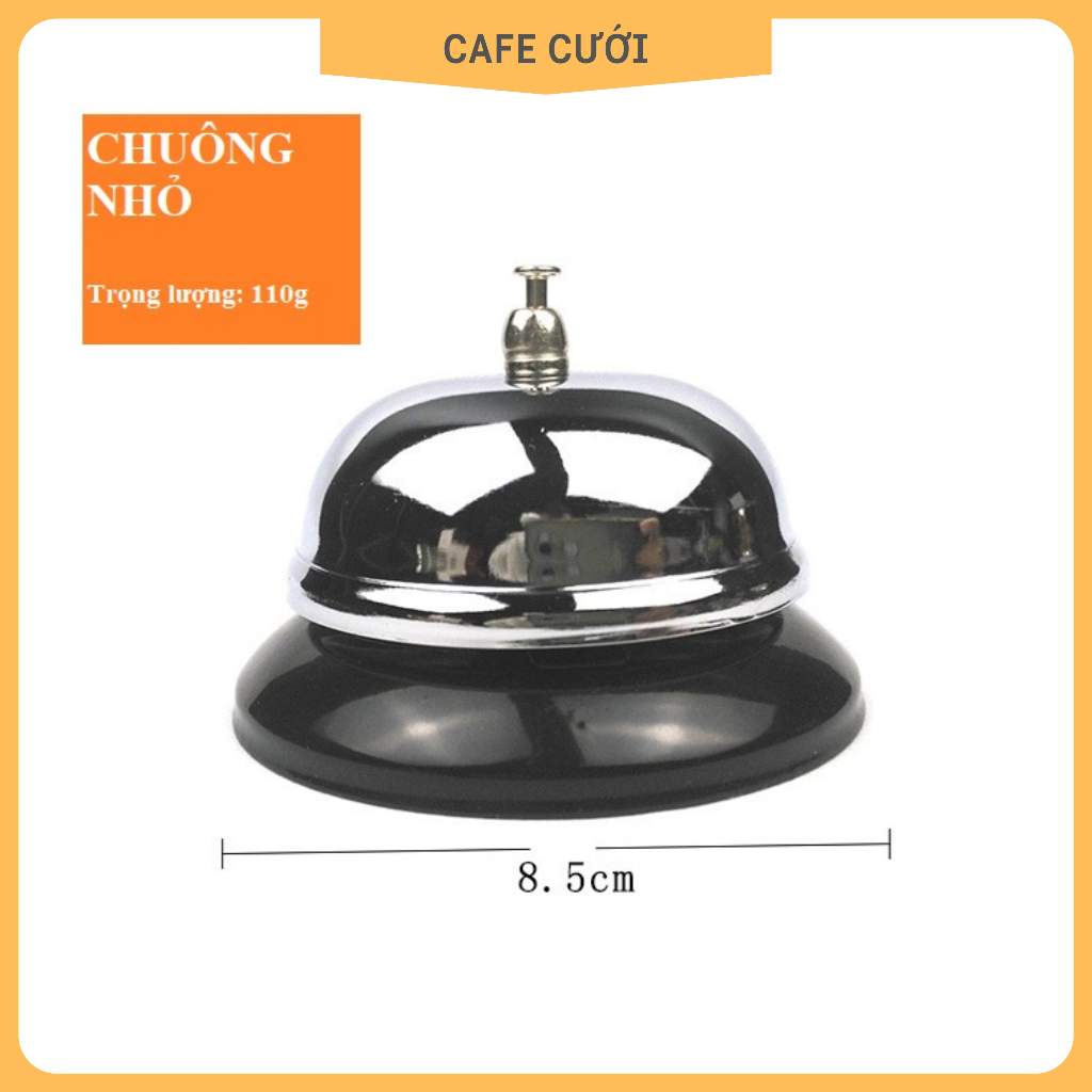 Chuông bấm để bàn, chuông báo khách, gọi phục vụ, báo ra đồ ăn cho nhà hàng quán cà phê tiện lợi