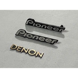 Chữ logo denon - pioneer , logo ampli - logo loa