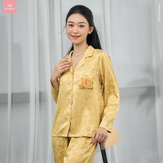 BỘ MẶC NHÀ WINNY 23608 CHẤT LIỆU LỤA