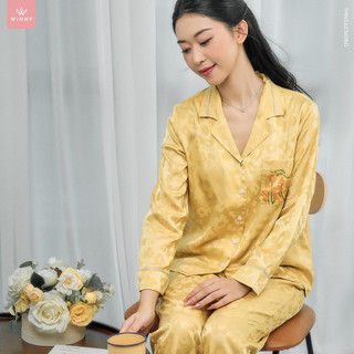 BỘ MẶC NHÀ WINNY 23608 CHẤT LIỆU LỤA