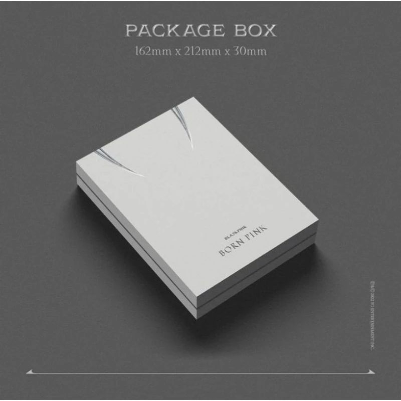 Album Bornpink Blackpink nguyên seal ver grey