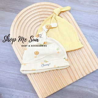 [CHAANG] Set 2 mũ thóp sơ sinh cho trẻ