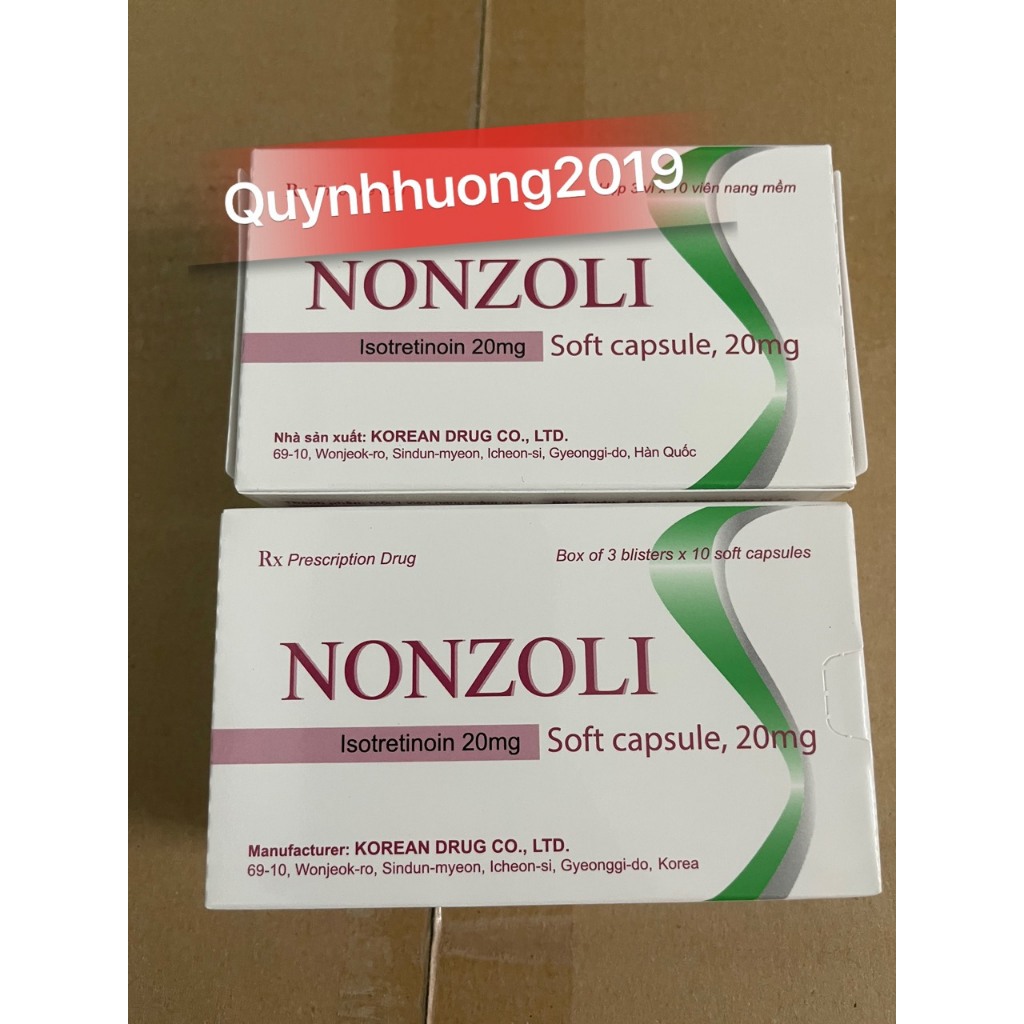 NONZOLI VIÊN UỐNG ĐẢY MỤN