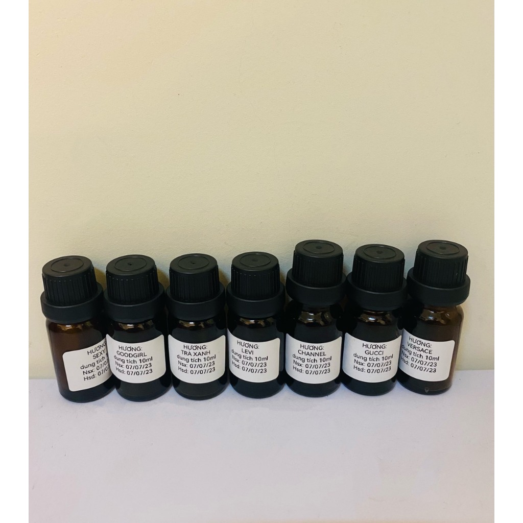 10ml Hương Làm Xà Phòng, Tạo Hương Cho Cream - Nguyên Liệu Mỹ Phẩm