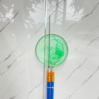 Cặp cần vợt rút, vớt cá xanh 3m loại tốt