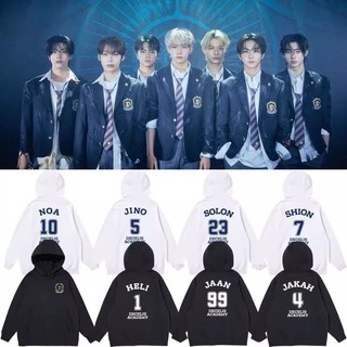 Áo hoodie enhypen - decelis academy: dark moon