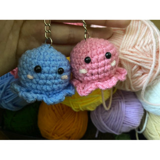 Móc khoá bạch tuộc mini cute