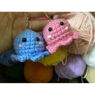 Móc khoá bạch tuộc mini cute