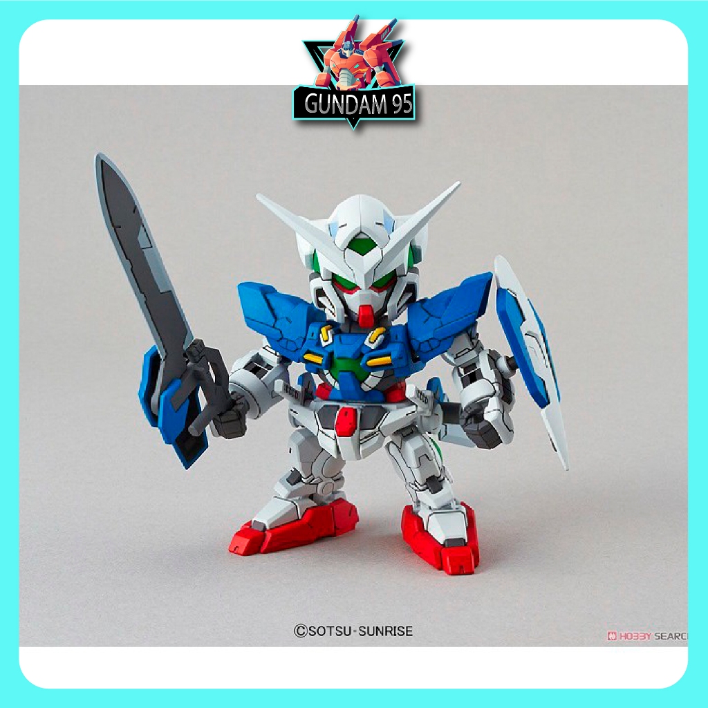 Mô hình lắp ráp gundam SD  EX-Standard  Exia | Qùa tặng bạn trai đồ chơi decor trang trí