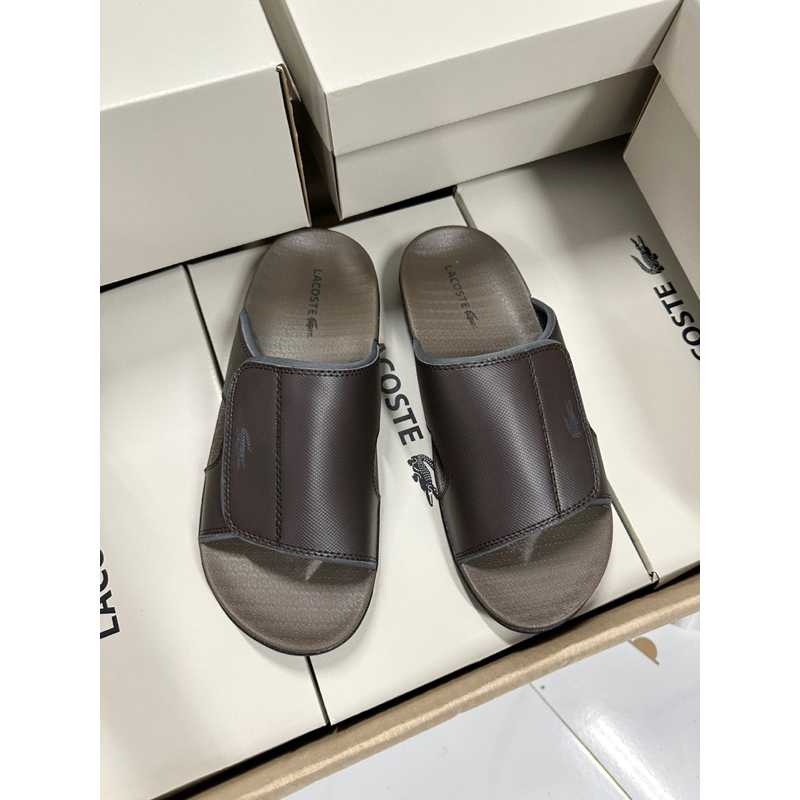 Dép Da Nam Quai Ngang