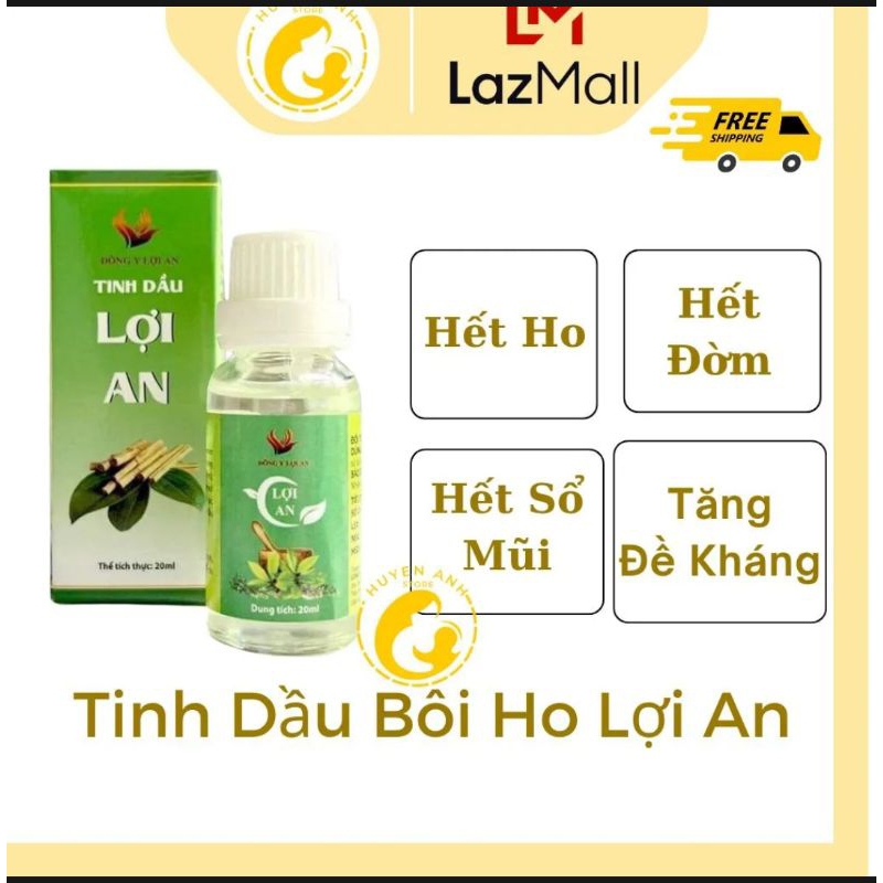 Sét 1 lọ tình dầu lơi an hàng chính hãng