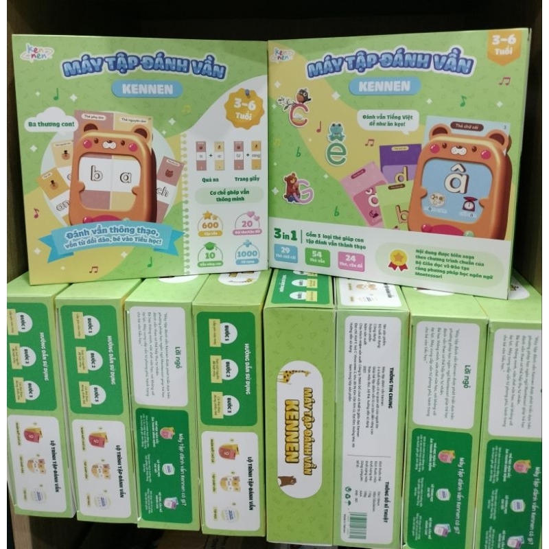 Máy Tập Đánh Vần Kennen Giúp Bé Dễ Dàng Đánh Vần Thông Thạo, Tự Tin Bước Vào Tiểu Học, Bảo Hành 6 Tháng