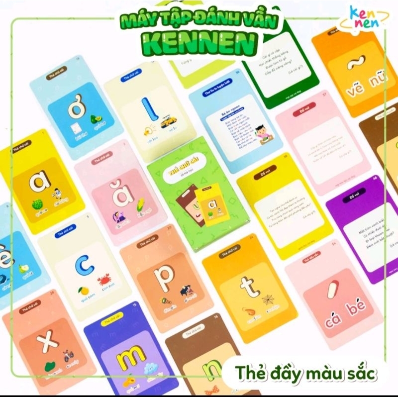 Máy Tập Đánh Vần Kennen Giúp Bé Dễ Dàng Đánh Vần Thông Thạo, Tự Tin Bước Vào Tiểu Học, Bảo Hành 6 Tháng