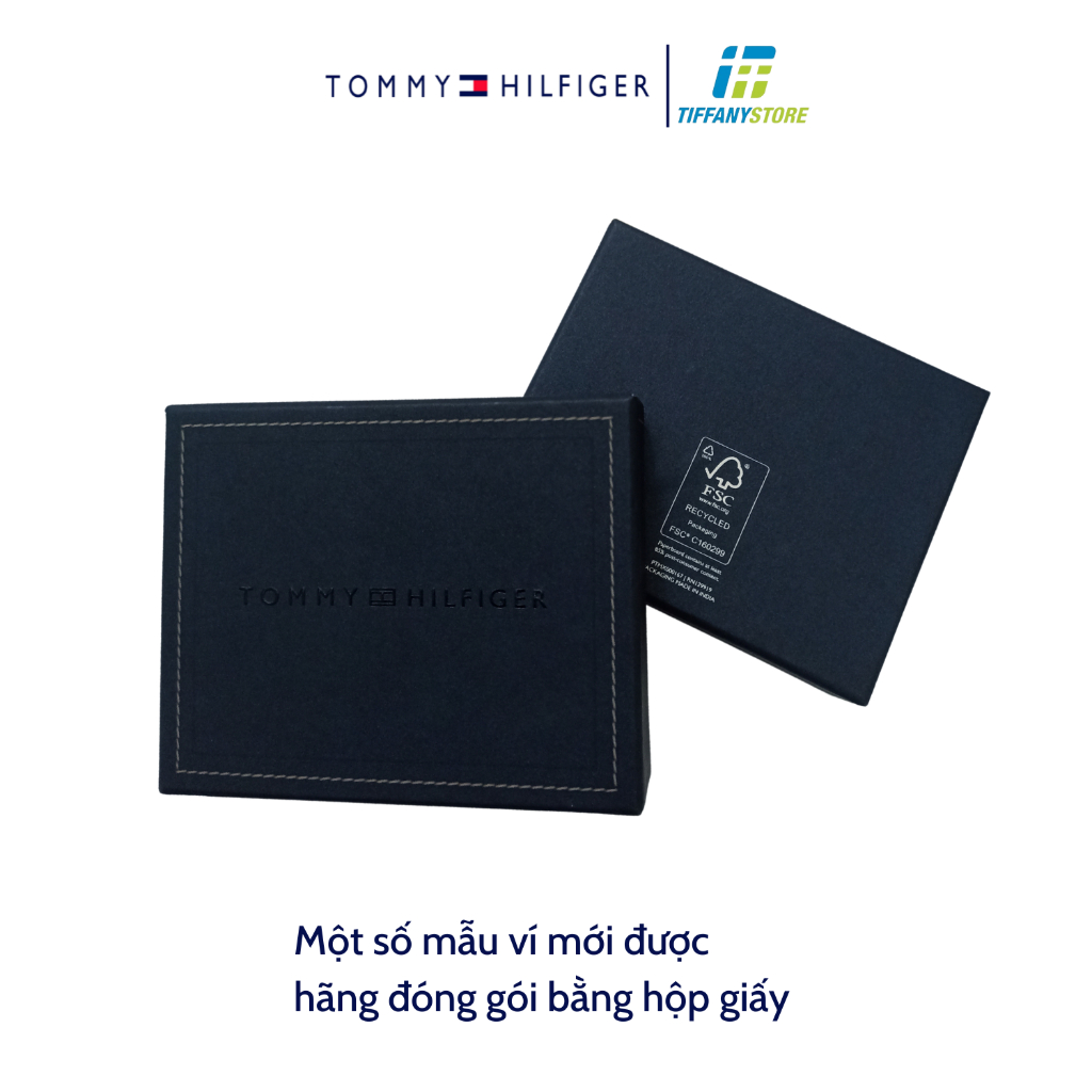 Ví nam Tommy Hilfiger Men's Leather Wallet - Ví da gập đôi Slim Bifold 5673 - Hàng chính hãng - Nhập tại Mỹ