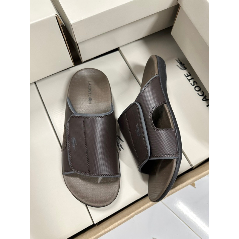 Dép Da Nam Quai Ngang