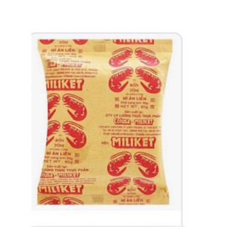 Thùng mỳ tôm miliket 30 gói* 80gr