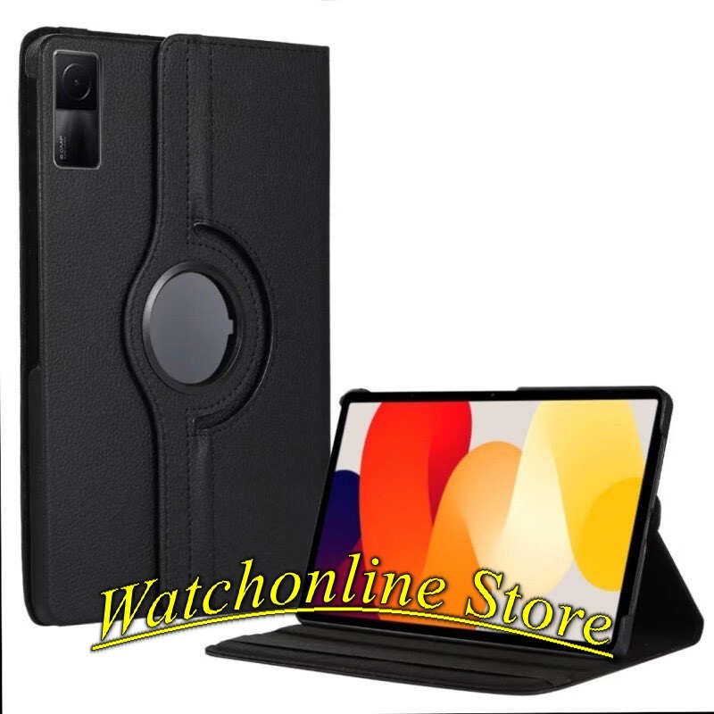 Bao Da Nắp Gập Xoay 360 Xiaomi Redmi Pad SE 11inch 2023 gấp dựng thông minh