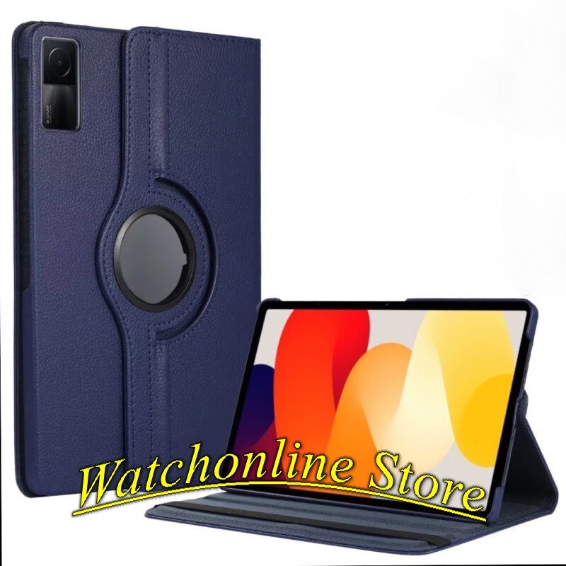 Bao Da Nắp Gập Xoay 360 Xiaomi Redmi Pad SE 11inch 2023 gấp dựng thông minh