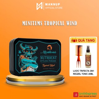 Sáp Vuốt Tóc Menitems Tropical Wind 50g/100g - Sáp Dưỡng Tạo Kiểu Tự Nhiên