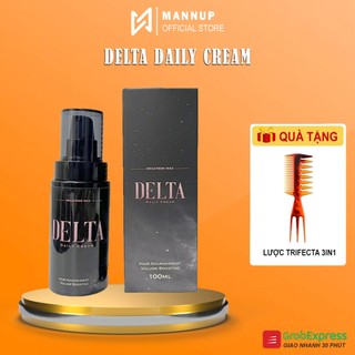 Dưỡng tóc sáp & tạo phồng delta daily cream 100ml