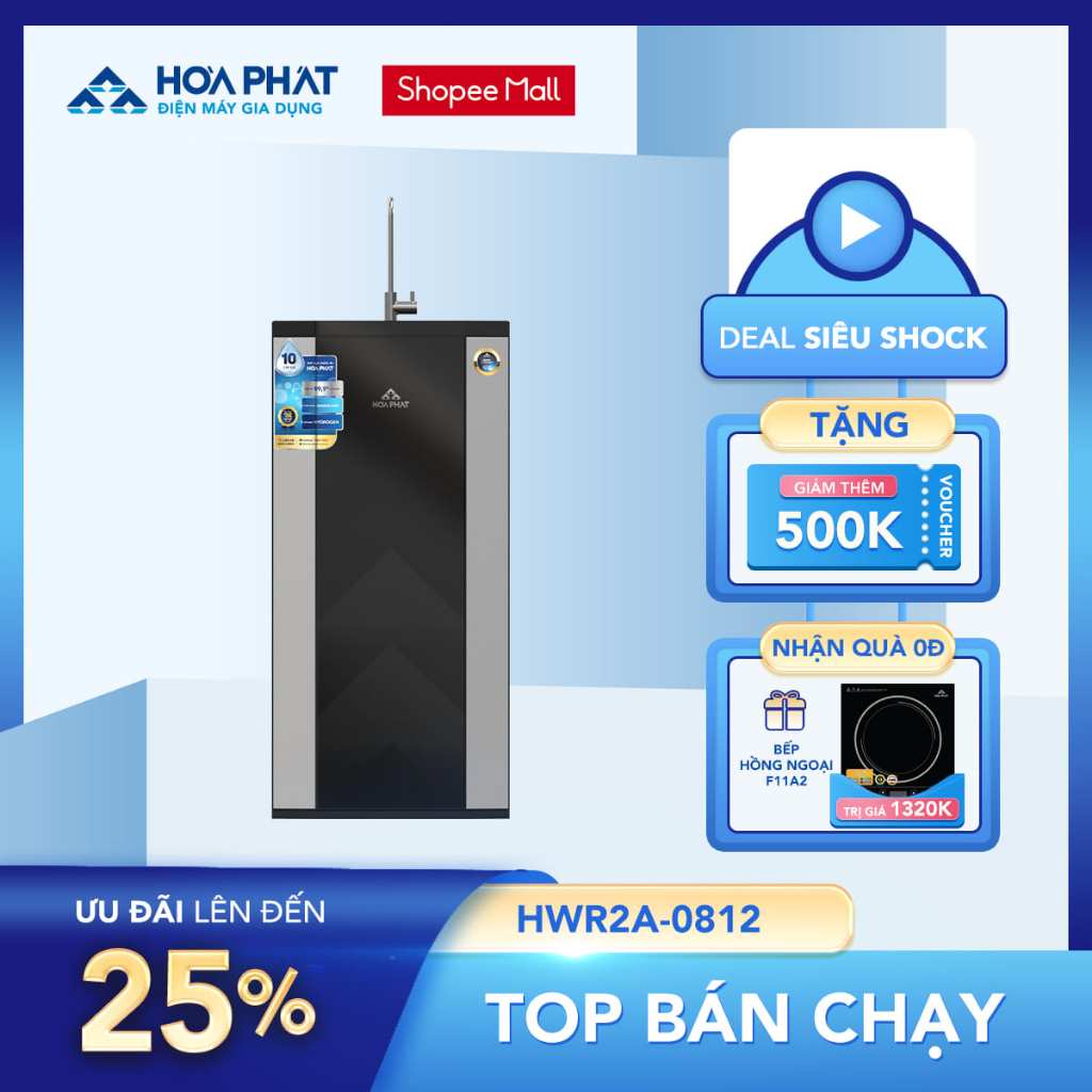 Máy lọc nước RO Hòa Phát HWR2A0812