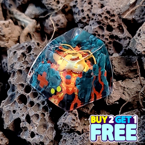 Charizard pokemon keycaps , nút bàn phím cơ pokemon , pokemon keycaps