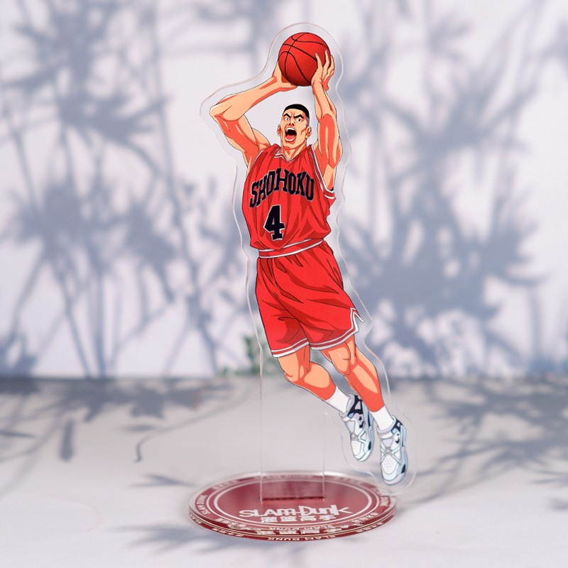Mô Hình Nhân Vật Tượng Standee Acrylic Mica 2 mặt - Slam dunk Sakuragi ,Mitsui, Rukawa,Miyagi, Akagi Bản đẹp cao cấp