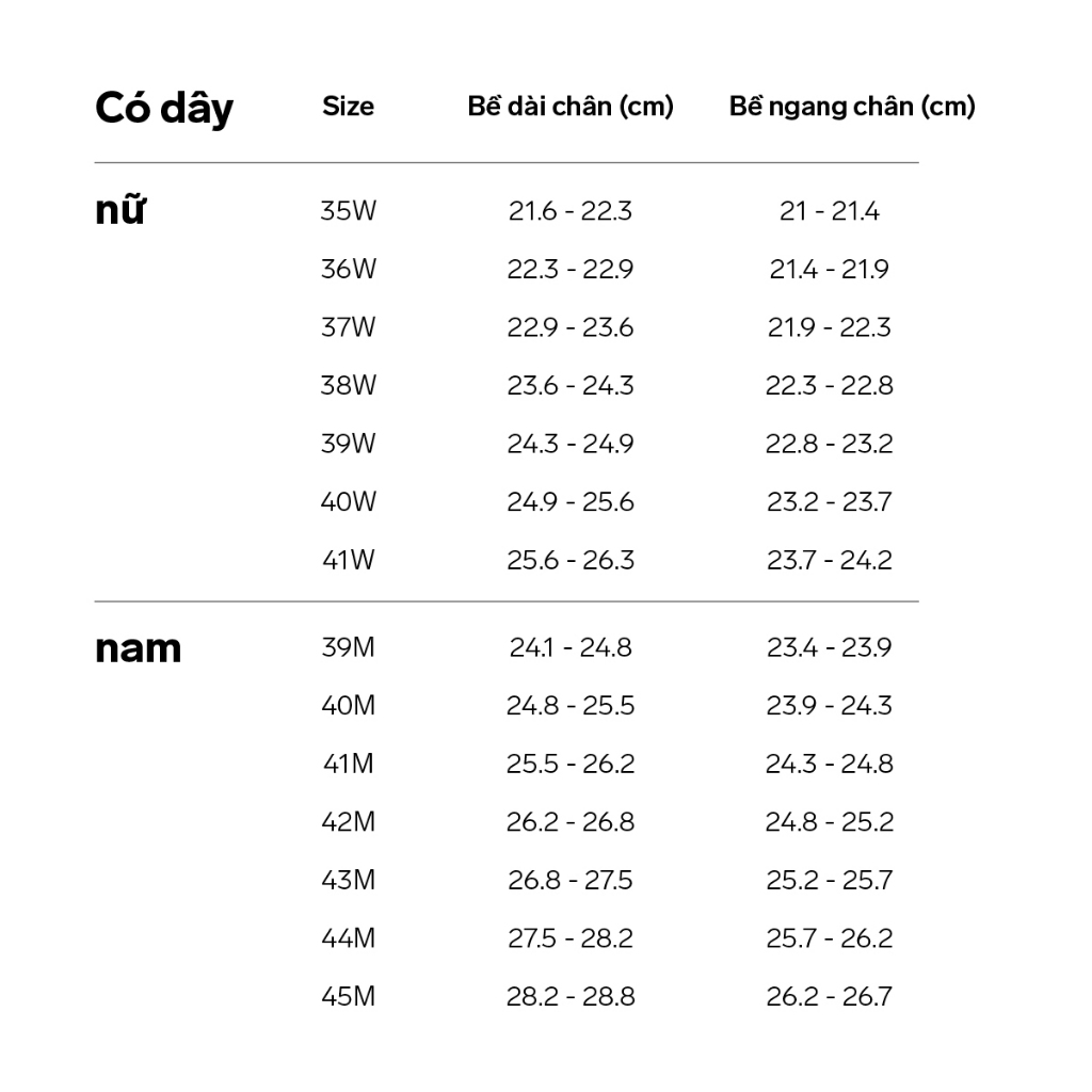 Giày Một vải xám thật sự có dây