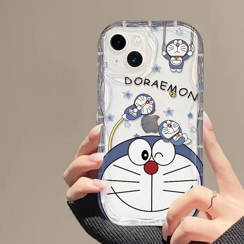 Ốp lưng doremon viền sóng iphone 7plus 8plus x xr xsmax 11 11promax 12 12pro 12promax 13 13pro 13promax 14 14pro 14plus