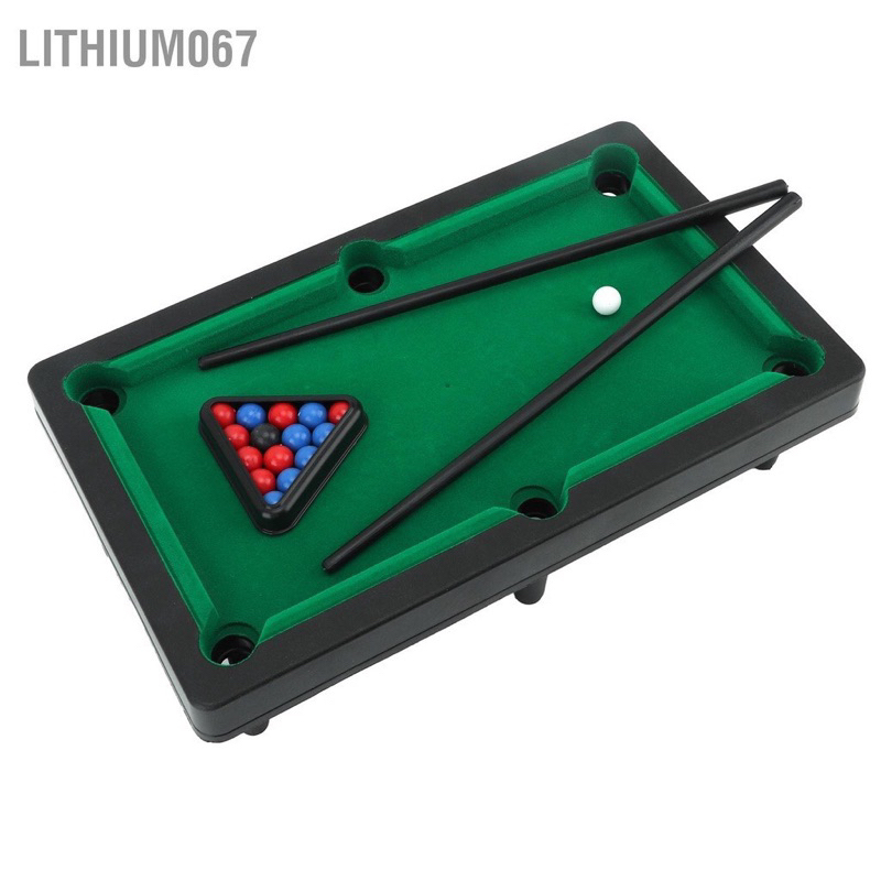 Bàn Bi a Mini, Bida Mini giá rẻ cho trẻ em và người lớn, 10 bi - Mặt bàn Nỉ không bong
