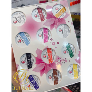 SET GEL VẼ FENGSANGMEI 12 MÀU CHUẨN CHÍNH HÃNG HỦ 8GRAM