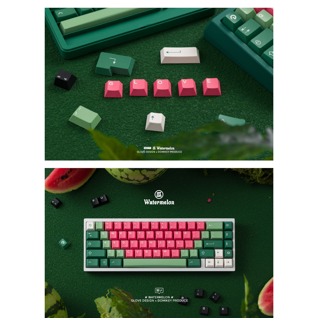 Bộ nút bàn phím cơ | Domikey x Glove Watermelon Keycap