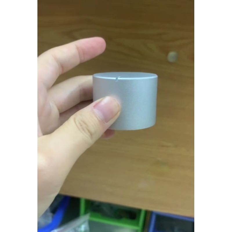 Núm volume nhôm phay đường kính 40mm cao 30mm các màu trắng đen vàng