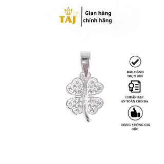Mặt dây chuyền cỏ 4 lá bạc ta _ bạc taj