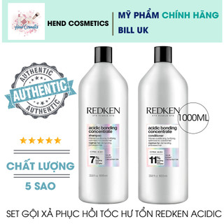 Set gội xả phục hồi Redken Acidic Bonding Shampoo & Conditioner 1000ml