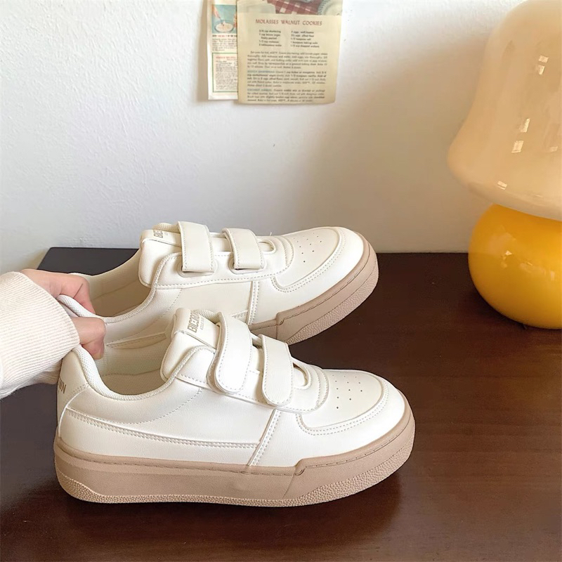 Giày thể thao quai dán full box- Giày sneaker quai dán Bibrown