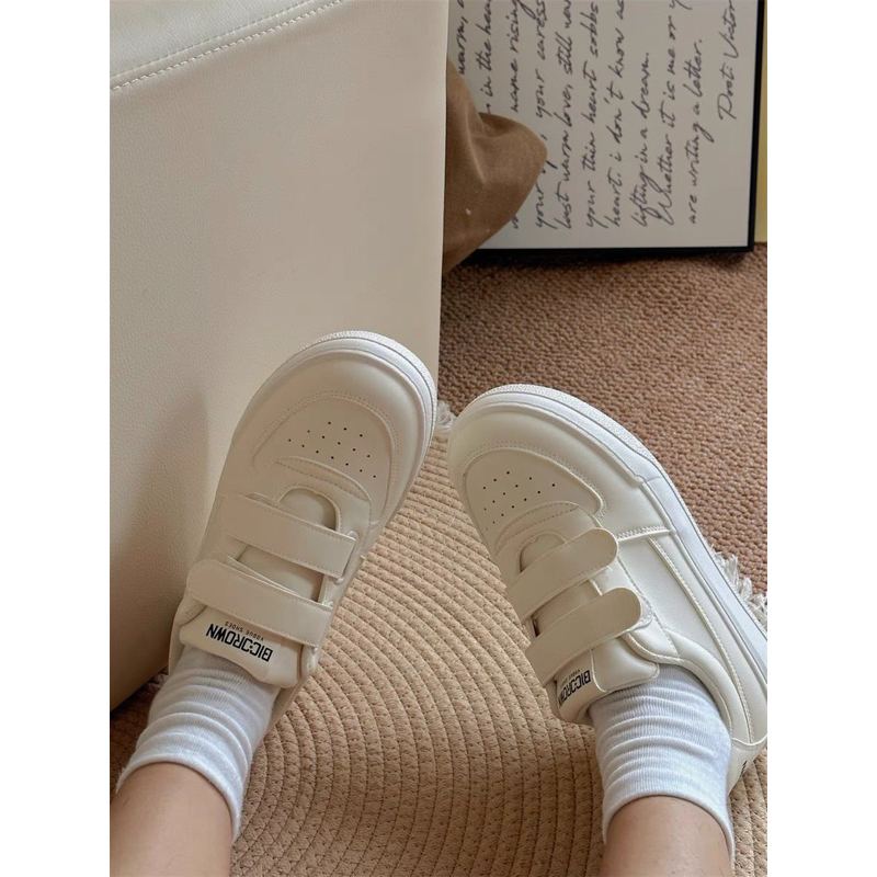 Giày thể thao quai dán full box- Giày sneaker quai dán Bibrown