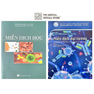 Sách - combo miễn dịch học và miễn dịch học đại cương tmos